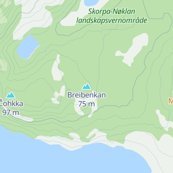 Map of Breibenkan