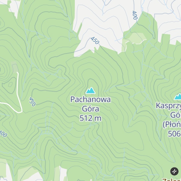Map of Pachanowa Góra
