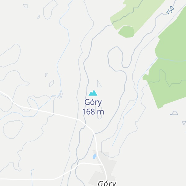 Map of Góry