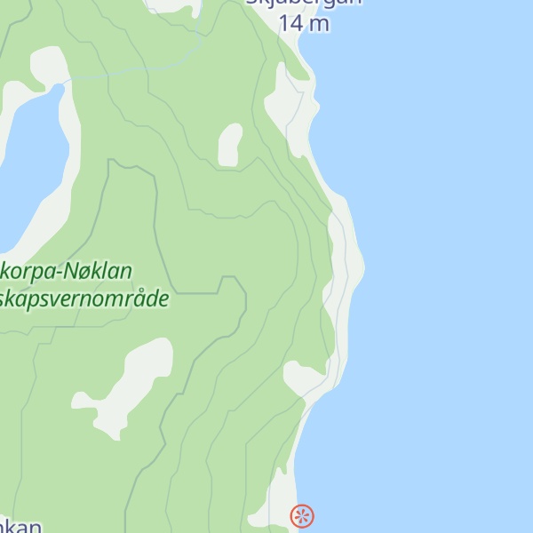 Map of Moanberget