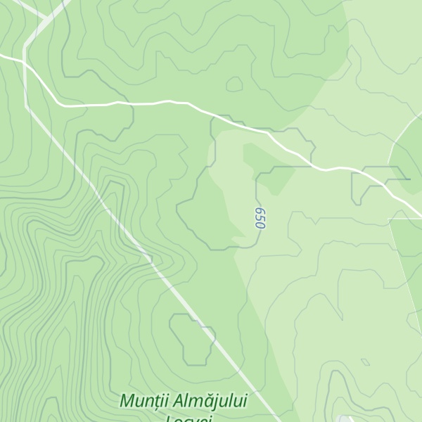Map of Dealul Curcubăta Mare