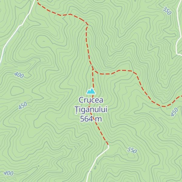 Map of Crucea Țiganului