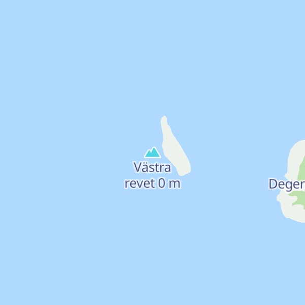 Map of Västra revet