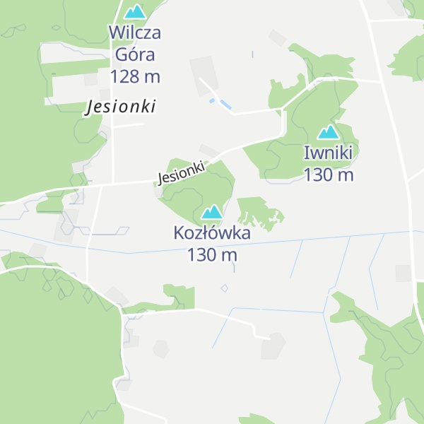 Map of Kozłówka