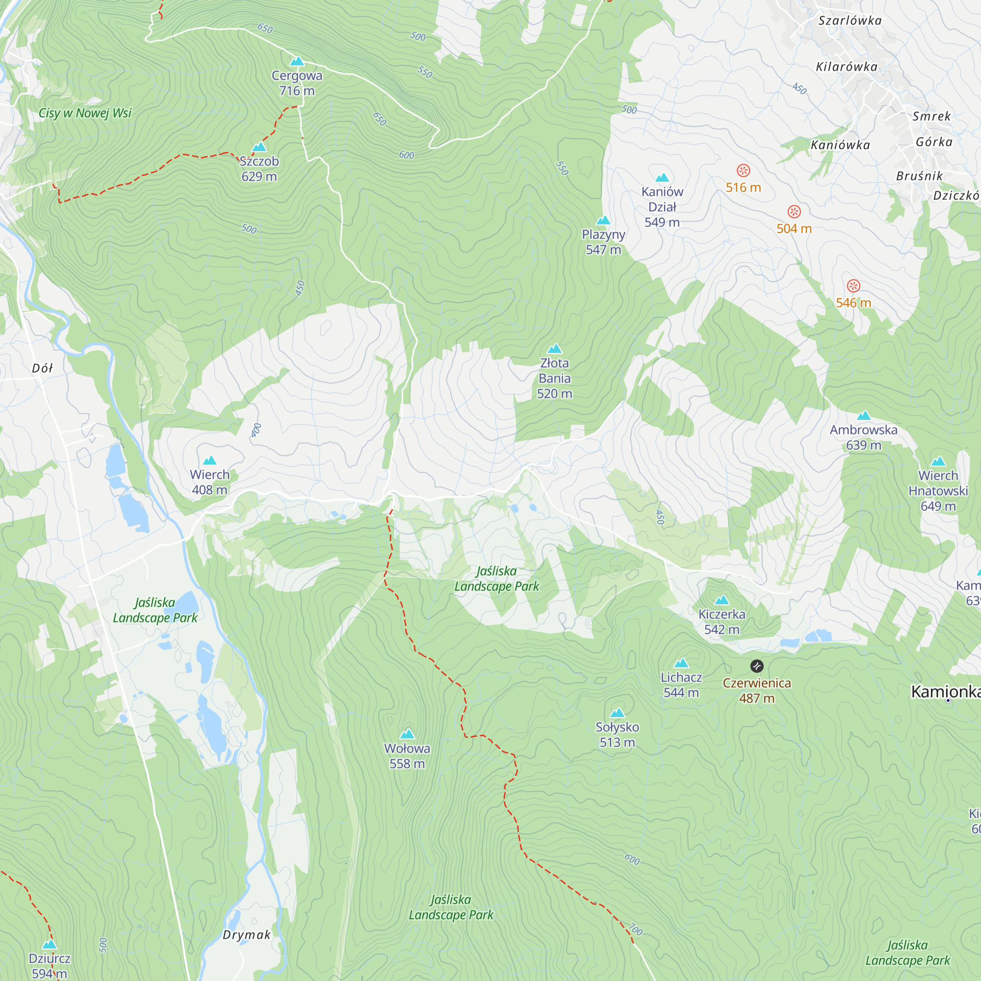 Chatka SKPB Lublin map