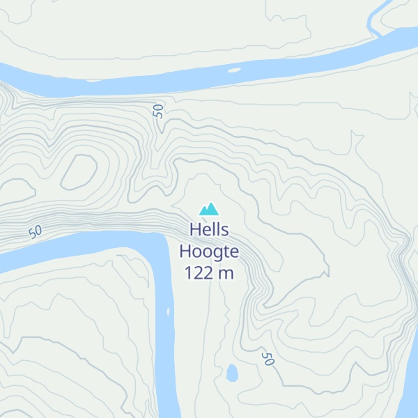 Map of Hells Hoogte