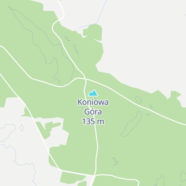 Map of Koniowa Góra
