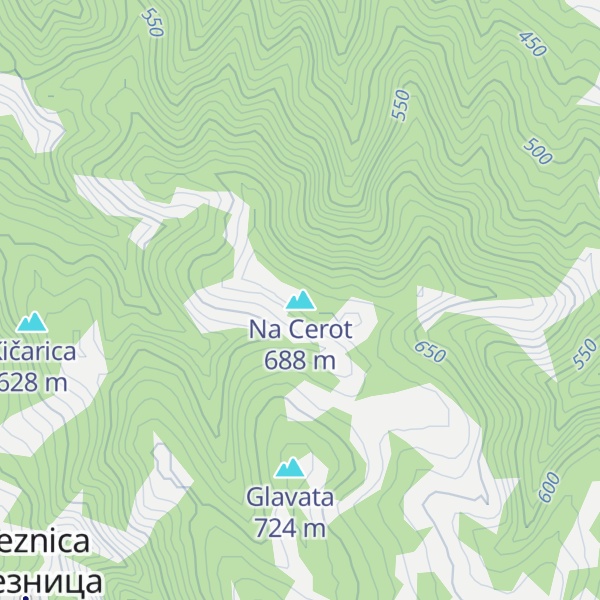 Map of Na Cerot