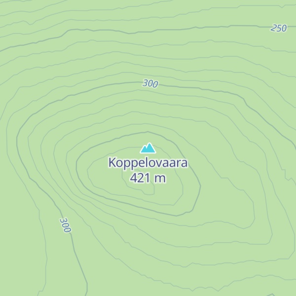 Map of Koppelovaara