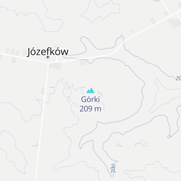 Map of Górki