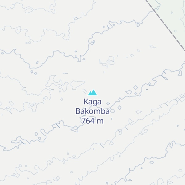 Map of Kaga Bakomba