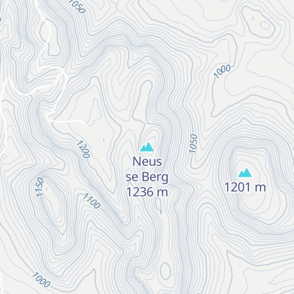Map of Neus se Berg