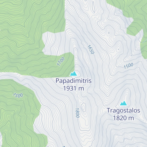 Map of Papadimitris