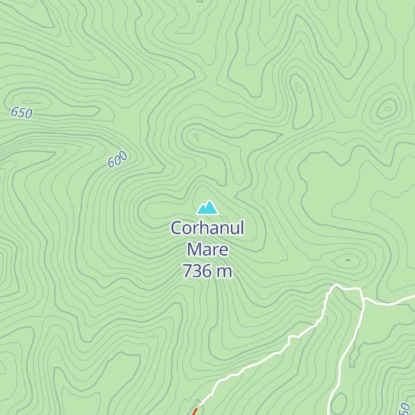 Map of Corhanul Mare