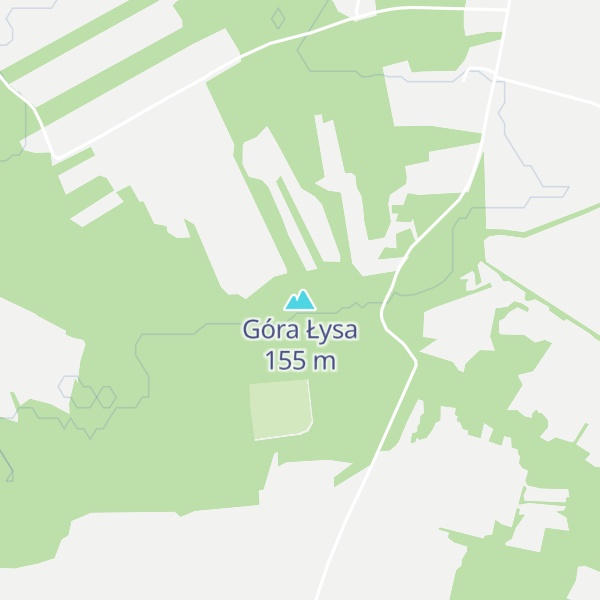 Map of Góra Łysa