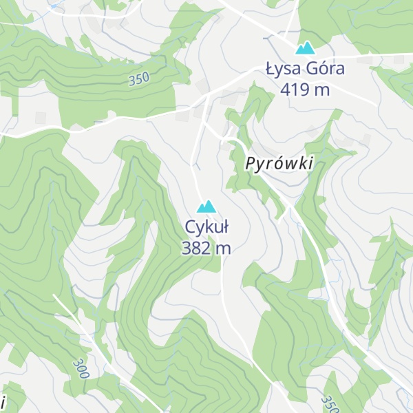 Map of Cykuł