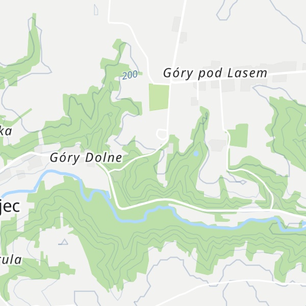 Map of Góry Panieńskie
