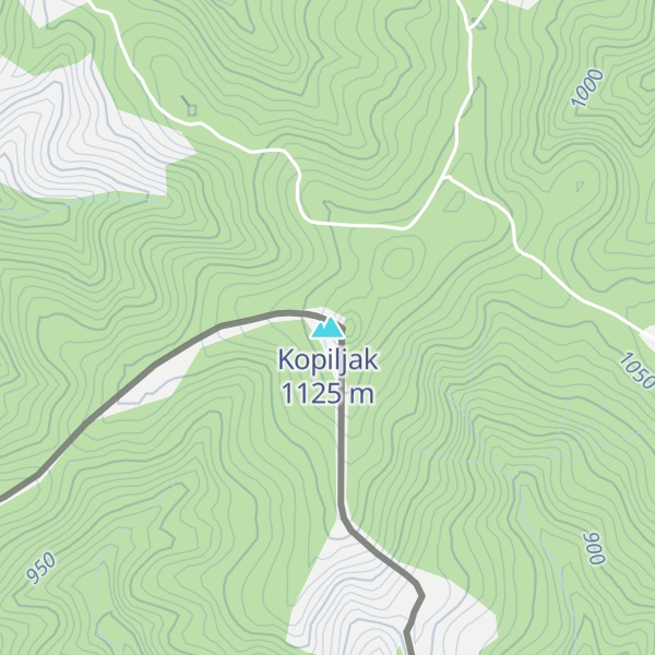Map of Kopiljak