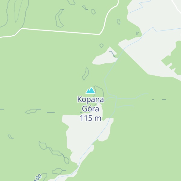 Map of Kopana Góra
