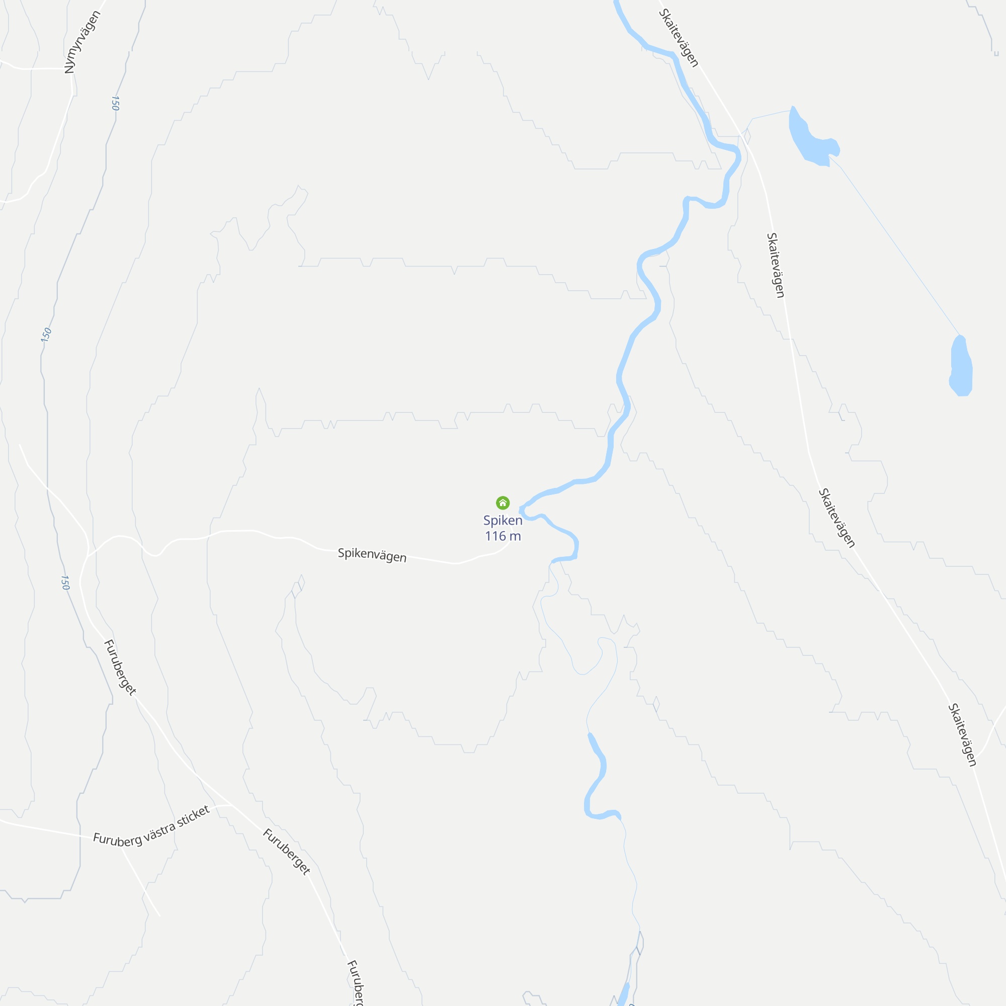 Spiken map