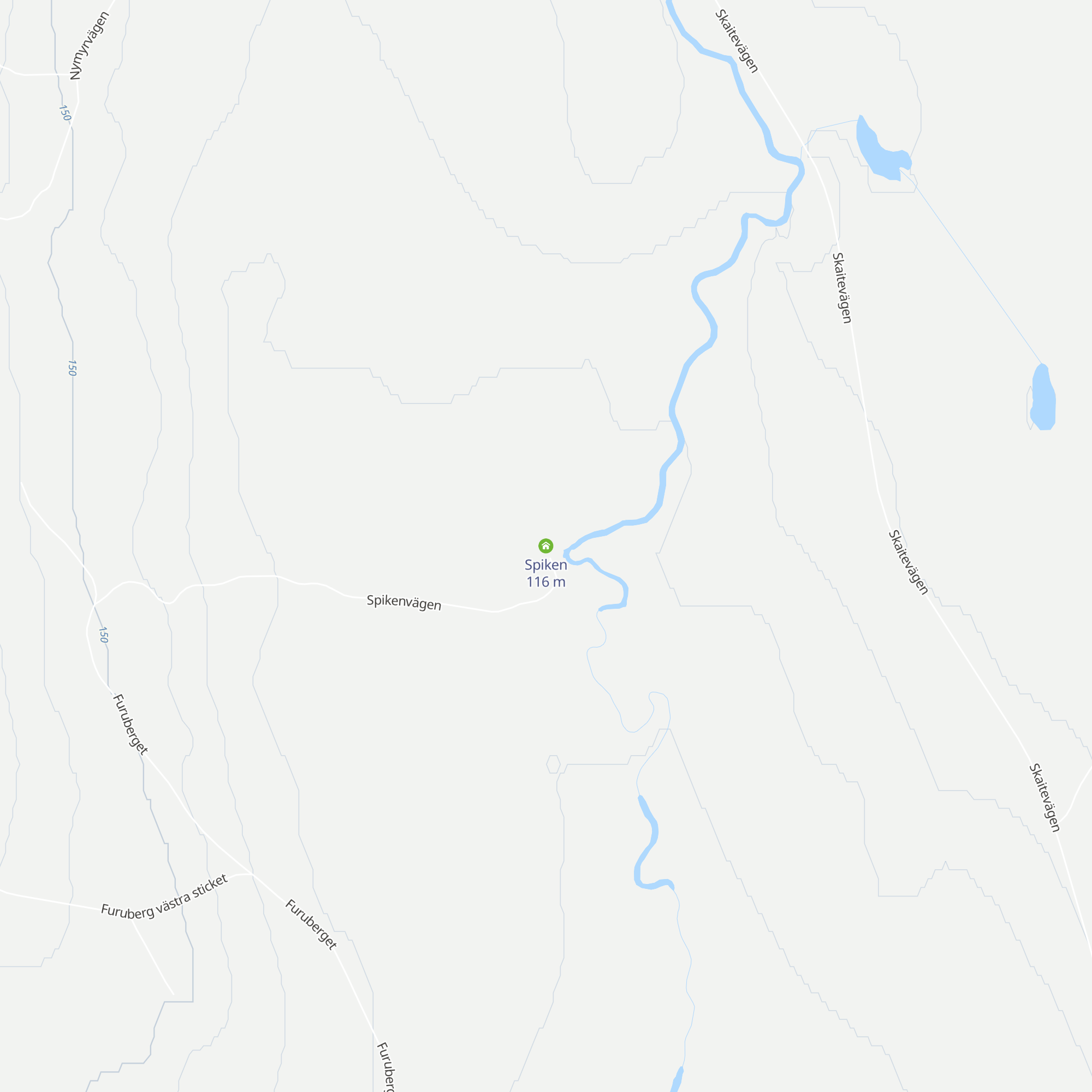 Spiken map