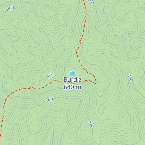 Map of Burdiz