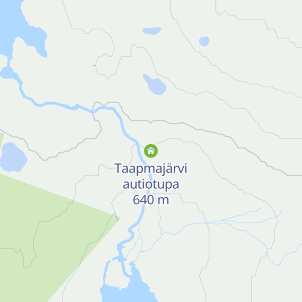 Map of Taapmajärvi autiotupa