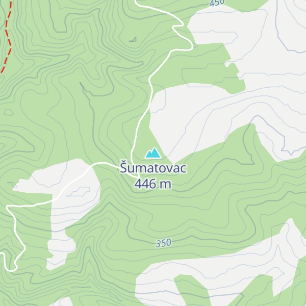 Map of Šumatovac
