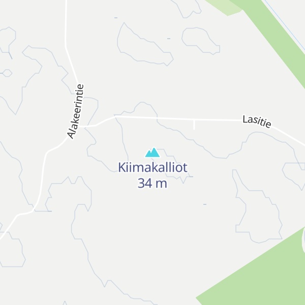 Map of Kiimakalliot