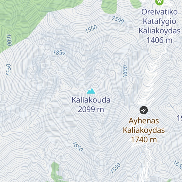 Map of Kaliakouda