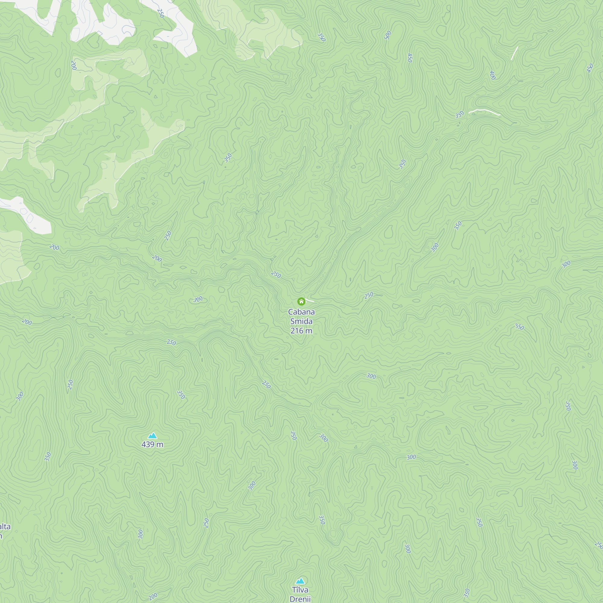 Cabana Smida map