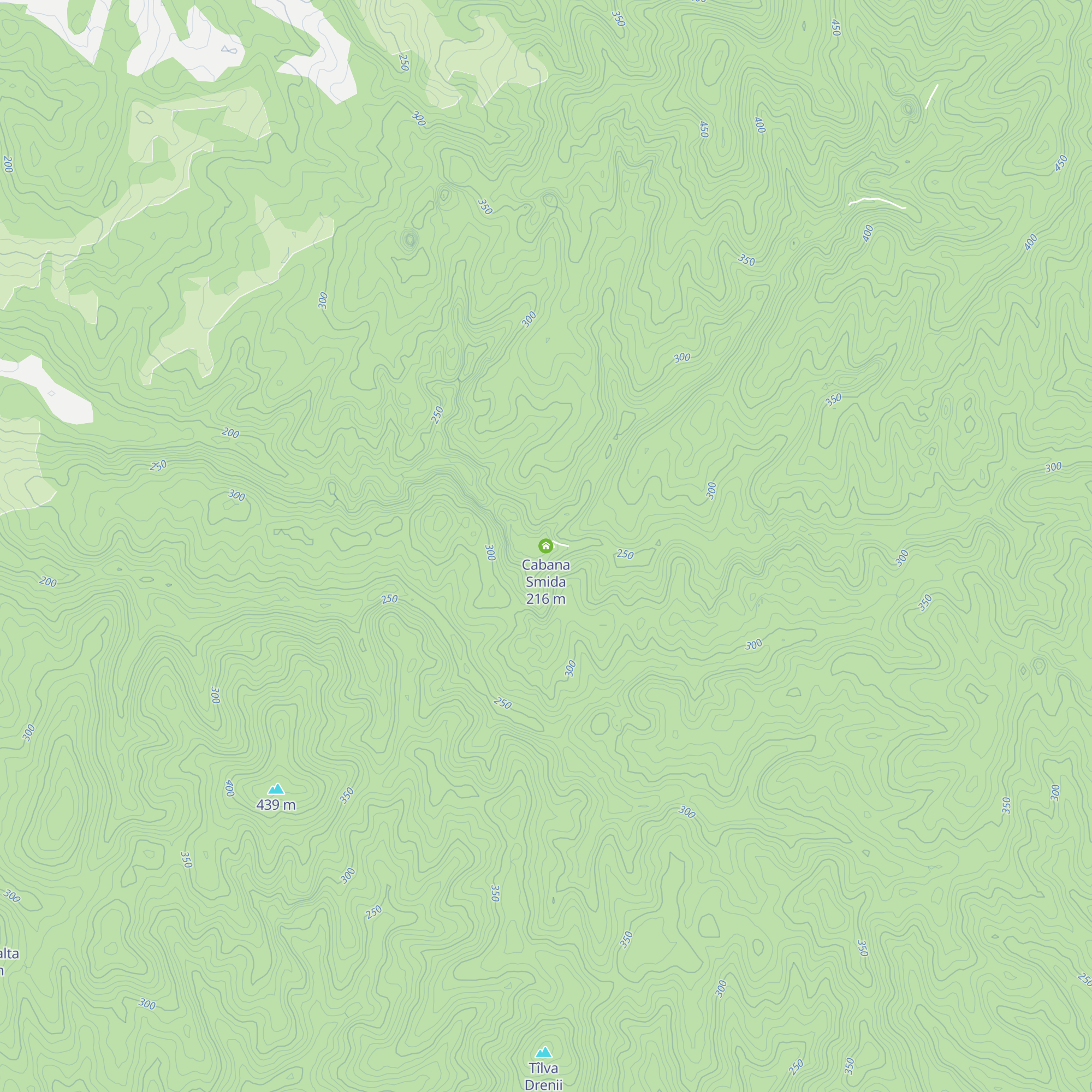 Cabana Smida map