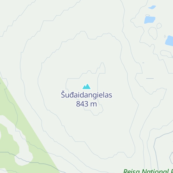 Map of Šuđaidangielas