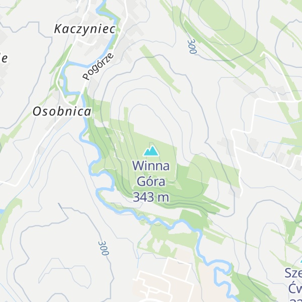 Map of Winna Góra
