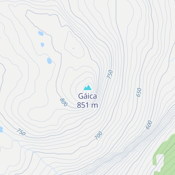 Map of Gáica