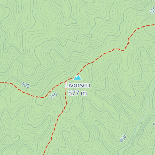Map of Livorscu