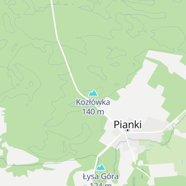 Map of Kozłówka