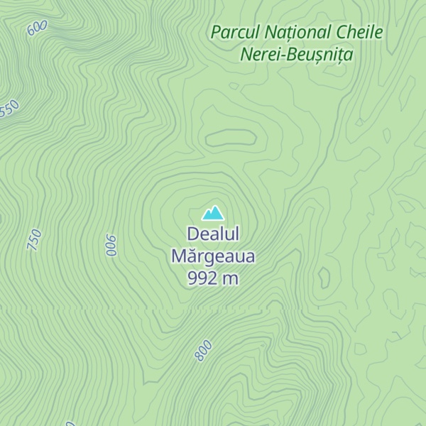 Map of Dealul Mărgeaua