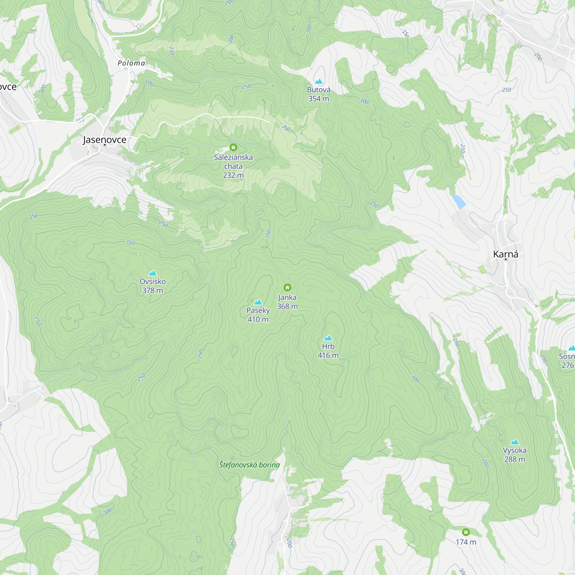 Janka map