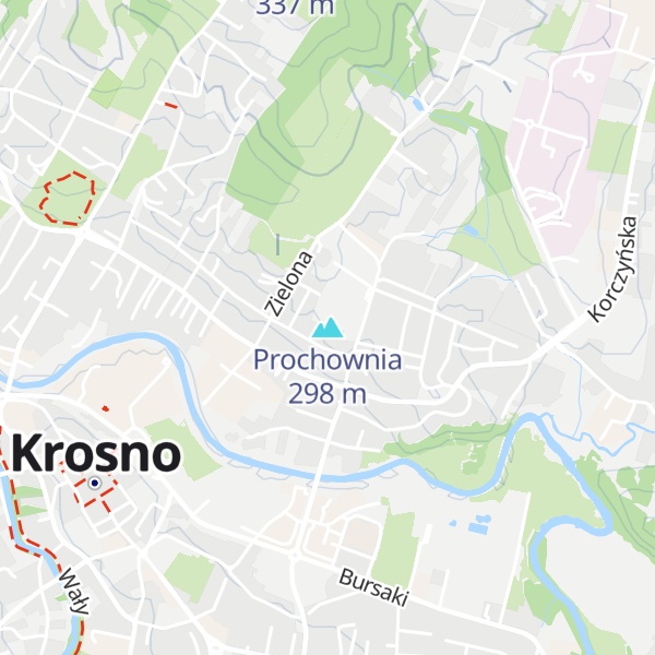 Map of Prochownia