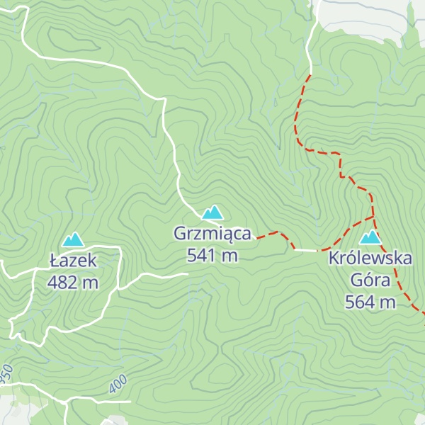 Map of Grzmiąca