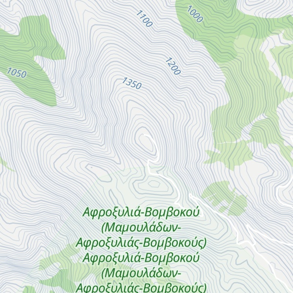 Map of Profitis Ilias