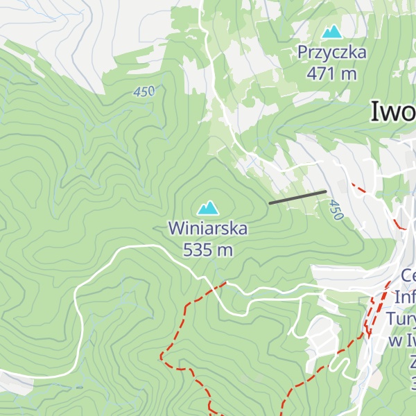 Map of Winiarska