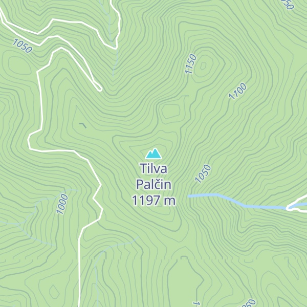 Map of Tilva Palčin