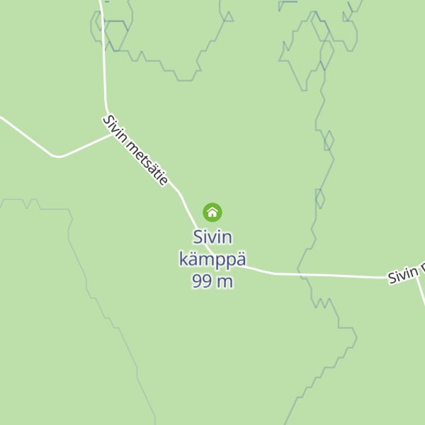Map of Sivin kämppä