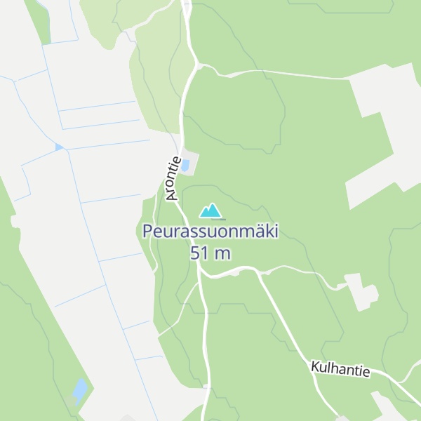 Map of Peurassuonmäki