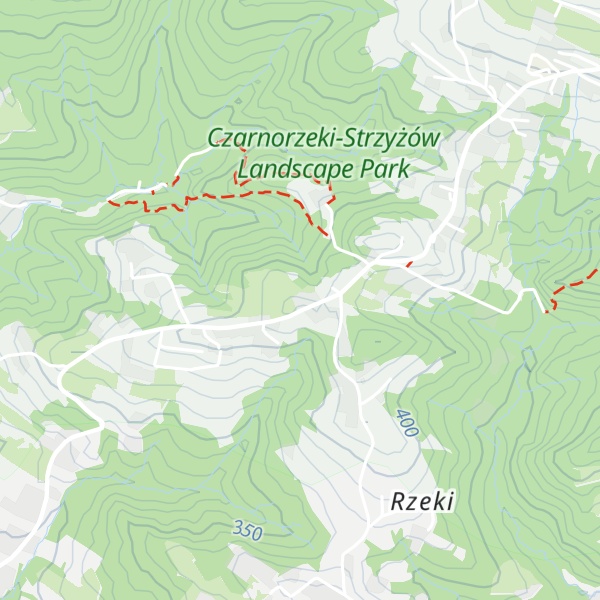 Map of Podzamcze