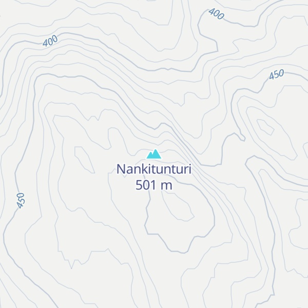 Map of Nankitunturi
