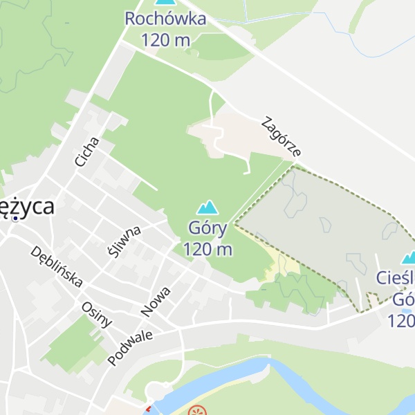 Map of Góry