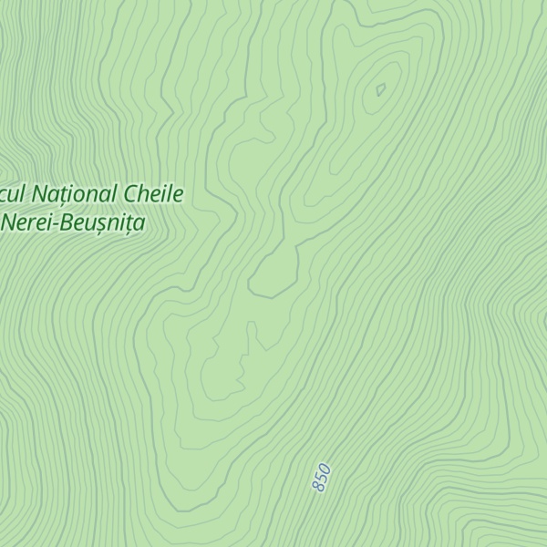 Map of Cracu Botuşului